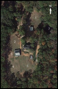 Aerial view via Google